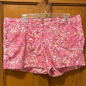 Lilly Pulitzer Pink Floral Women's Shorts